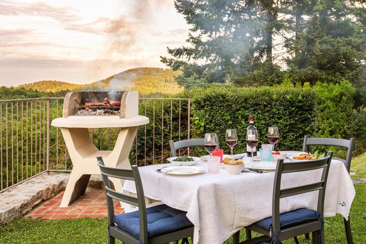 L'Abbazia Villa Lucolena in Chianti Eksteriør billede